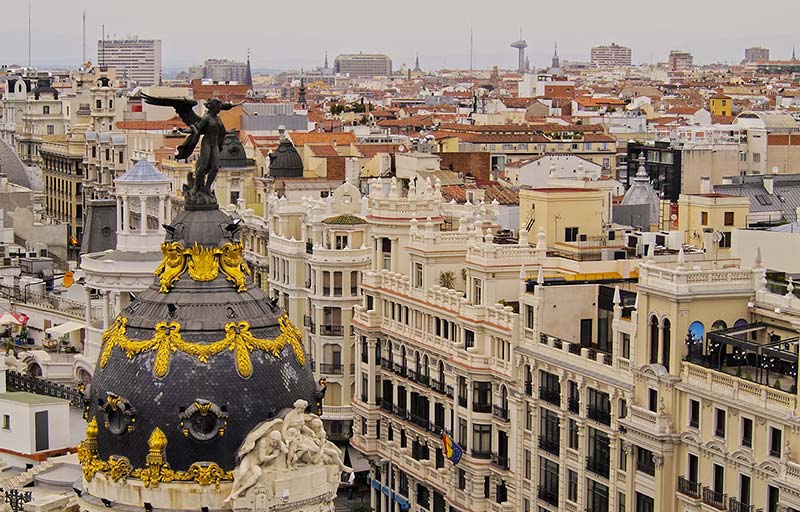 Plano general edificios Madrid